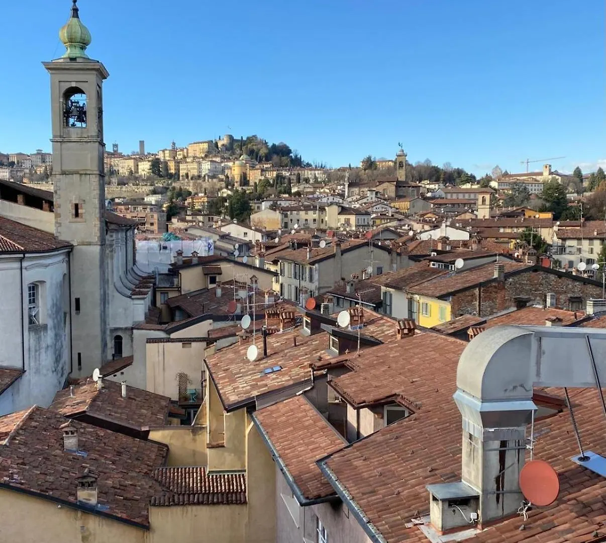 Bed & Breakfast La Casetta Sui Tetti Bergamo Itálie
